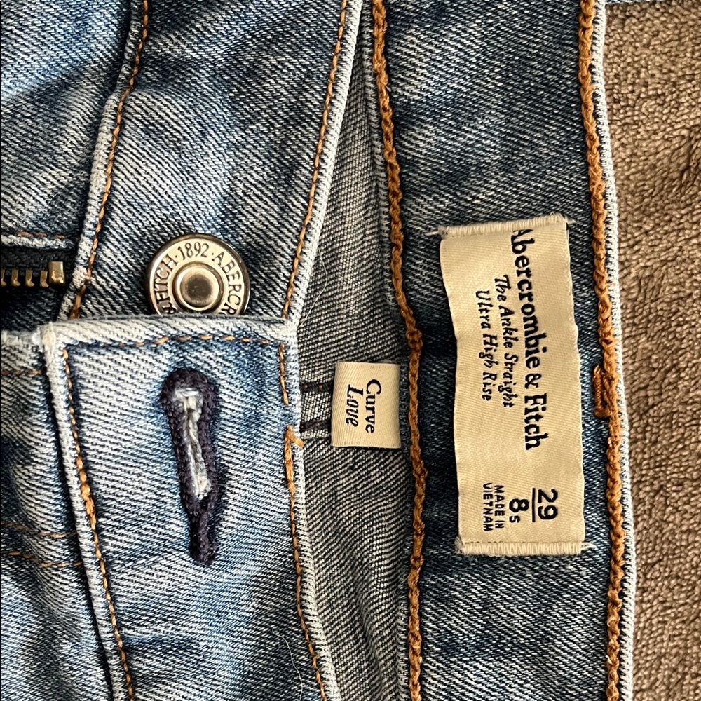 Abercrombie & Fitch Light Blue Denim Jeans